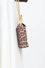 Stella McCartney Faux Fur Printed Bucket Bag