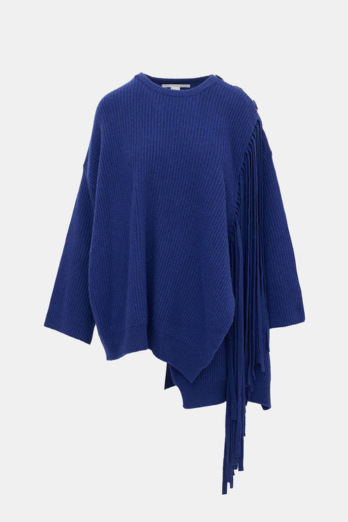 Stella McCartney Cashmere Fringe Wrap Sweater