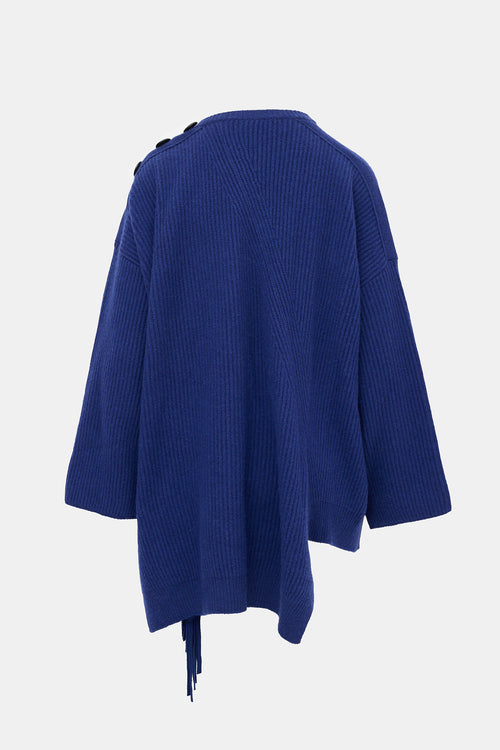 Stella McCartney Cashmere Fringe Wrap Sweater