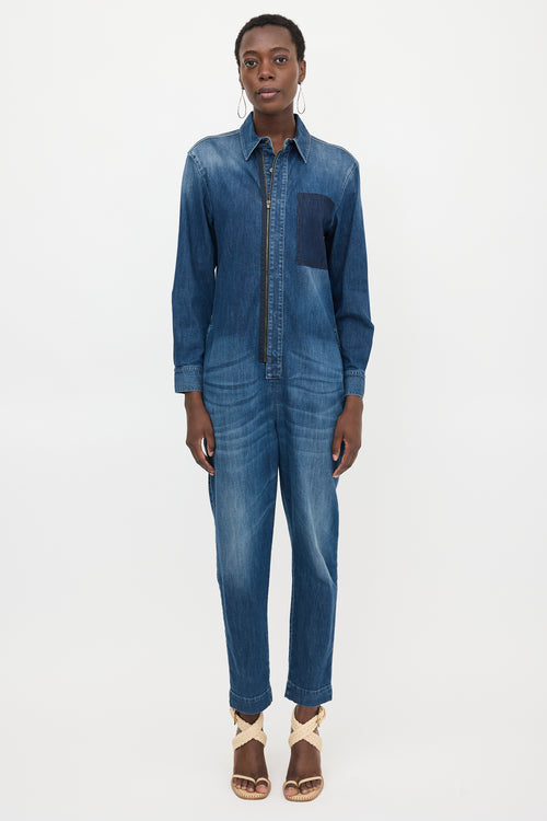 Stella McCartney Denim Jumpsuit