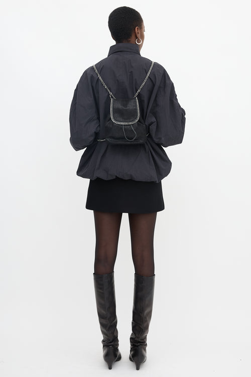 Stella McCartney Faux Leather Falabella Mini Backpack