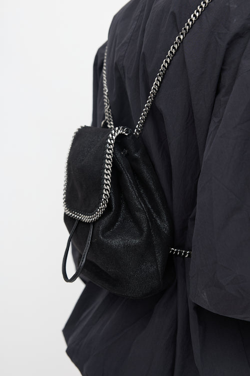 falabella mini backpack white Stella McCartney // Faux Leather Falabella Mini Backpack – VSP Consignment