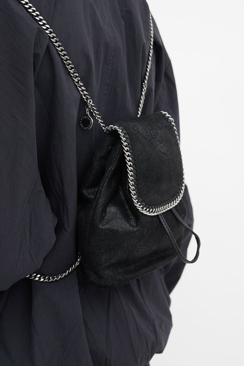 falabella mini backpack Stella McCartney // Faux Leather Falabella Mini Backpack – VSP Consignment