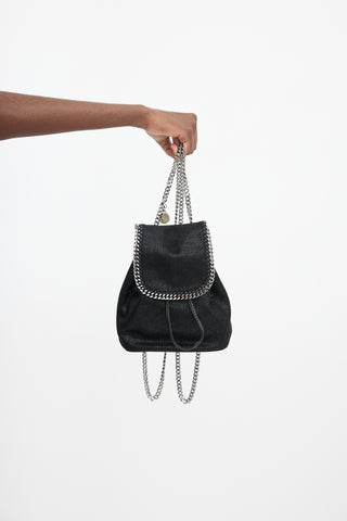 Stella McCartney Faux Leather Falabella Mini Backpack
