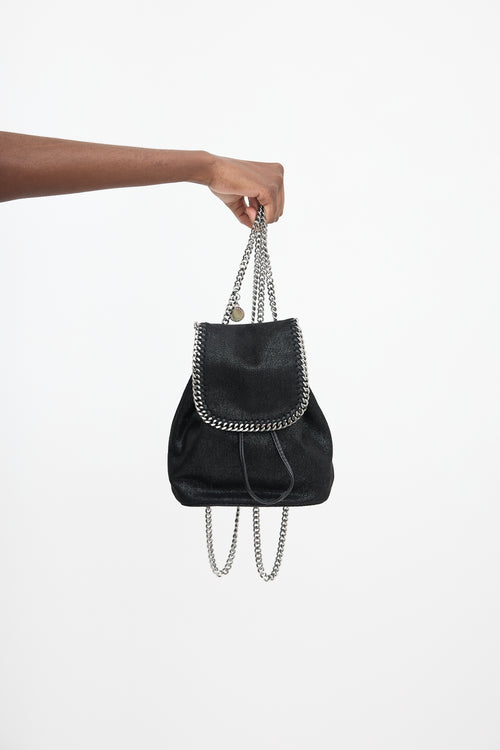 falabella mini backpack white Stella McCartney // Faux Leather Falabella Mini Backpack – VSP Consignment