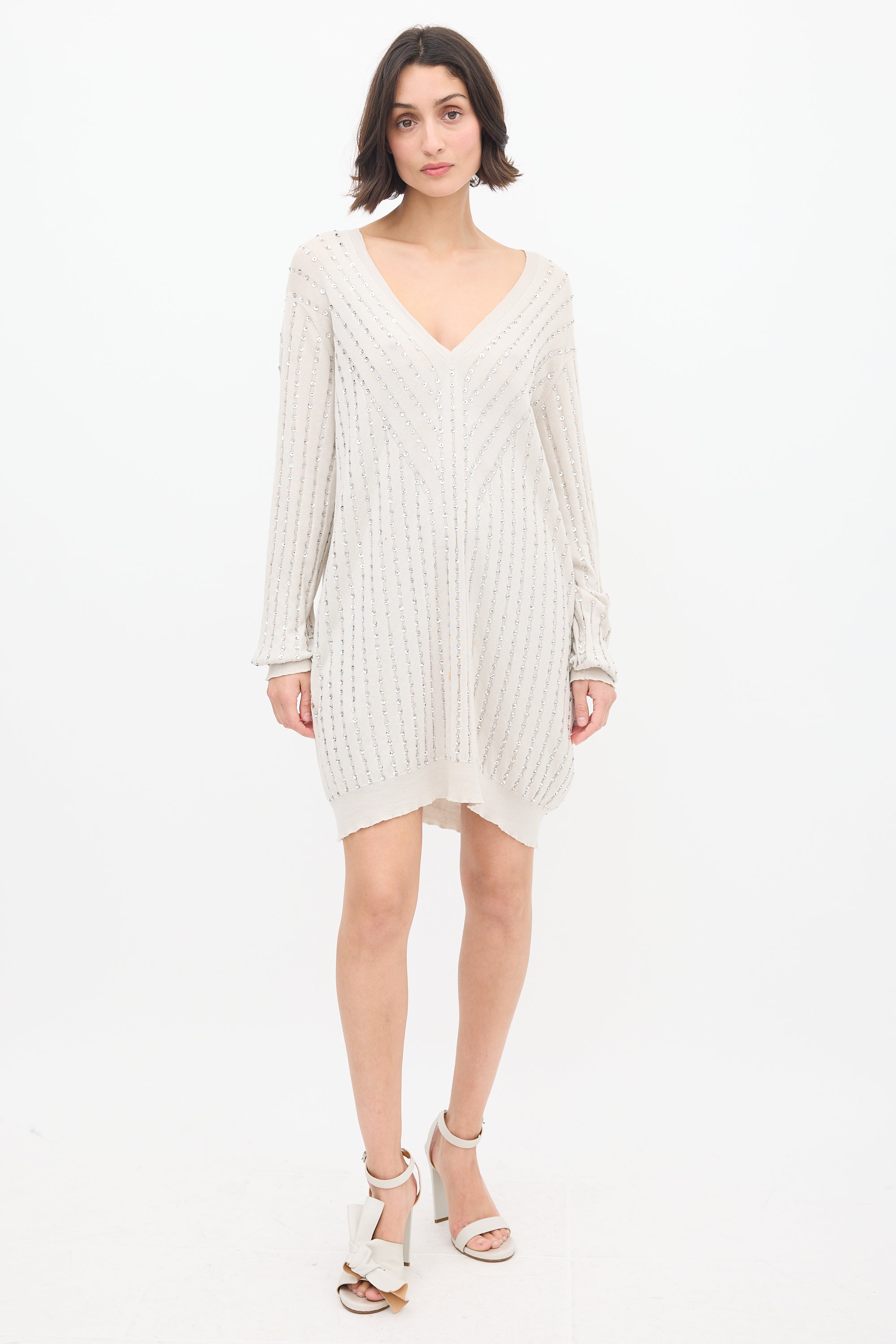 stella mccartney grey dress Stella McCartney