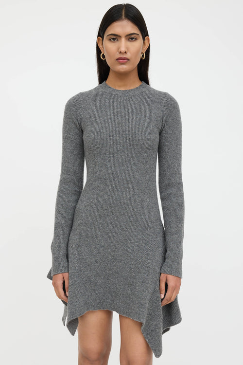 Stella McCartney Wool Knit Sweater Dress
