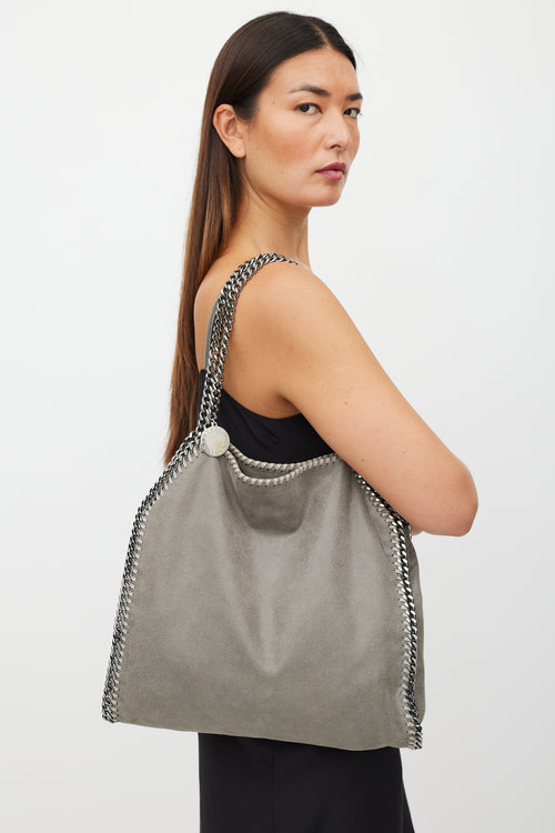 Stella McCartney Grey & Silver Falabella Bag
