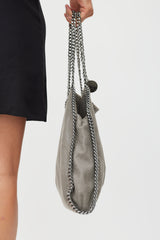 Stella McCartney Grey & Silver Falabella Bag