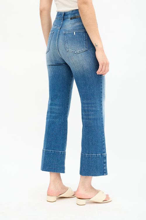 Stella McCartney Horse Appliqué Jeans