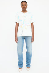 Stella McCartney Marbled Logo T-Shirt
