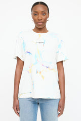 Stella McCartney Marbled Logo T-Shirt