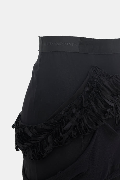Stella McCartney Mixed Texture Skirt