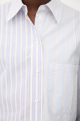 Stella McCartney Multi-Stripe Cropped Shirt