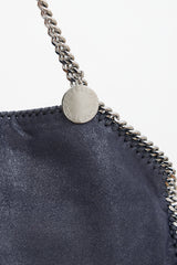 Stella McCartney Navy Falabella Fold-Over Tote