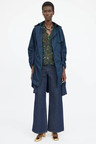 Stella McCartney Cotton Trench Coat