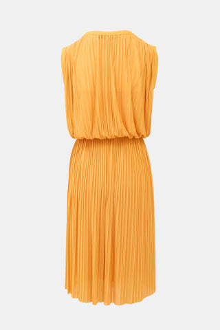Stella McCartney Pleated Midi Dress