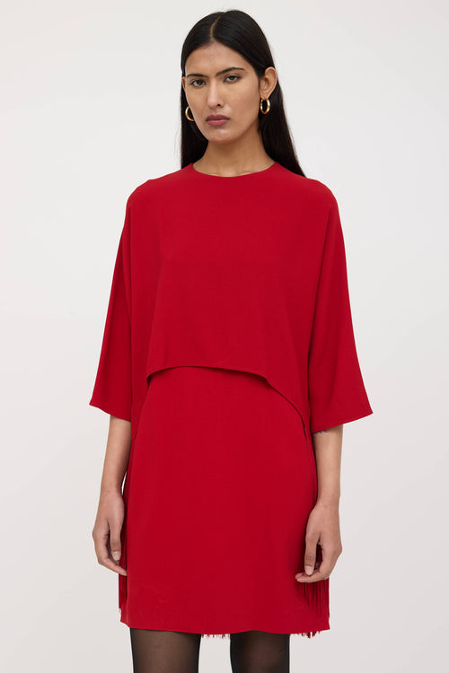 Stella McCartney Fringe Layered Dress