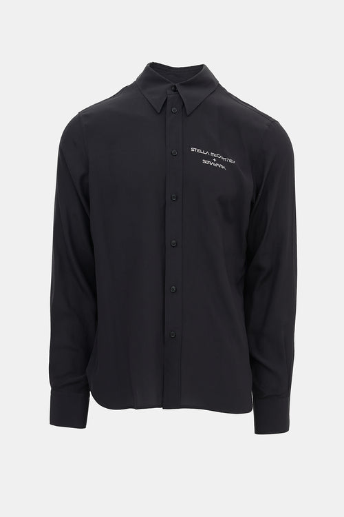 Stella McCartney X Sorayama Silk Printed Shirt