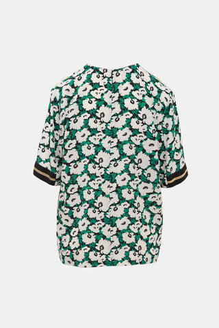 Stella McCartney Silk Floral Blouse