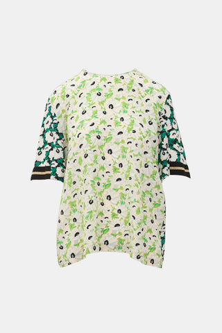 Stella McCartney Silk Floral Blouse
