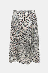 Stella McCartney Silk Floral Midi Skirt
