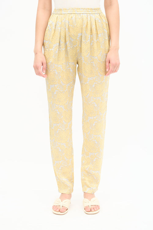 Stella McCartney Silk Floral Pant
