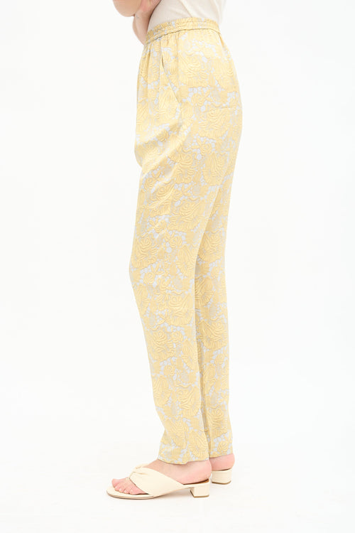 Stella McCartney Silk Floral Pant