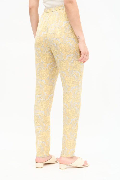 Stella McCartney Silk Floral Pant