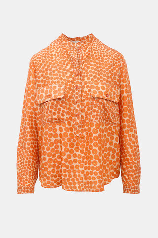 Stella McCartney Silk Floral Shirt