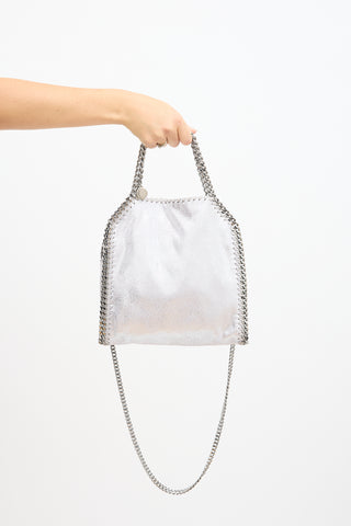 Stella McCartney Silver Falabella Mini Tote