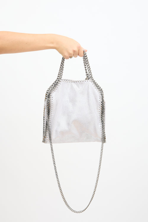 Stella McCartney Silver Falabella Mini Tote