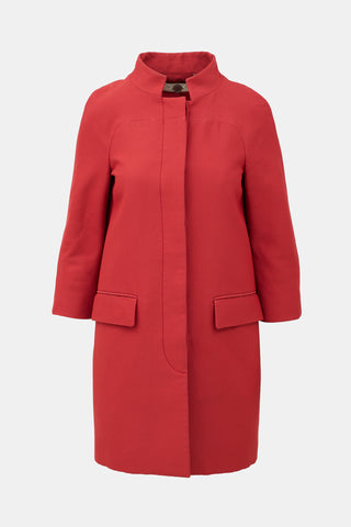 Stella McCartney Stand Collar Coat