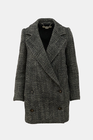 Stella McCartney Wool Double Breasted Coat