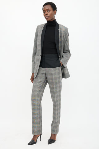 Stella McCartney Wool Glen Check Trouser