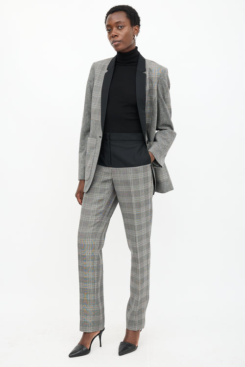 Stella McCartney Wool Glen Check Trouser
