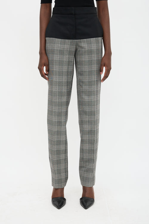 Stella McCartney Wool Glen Check Trouser