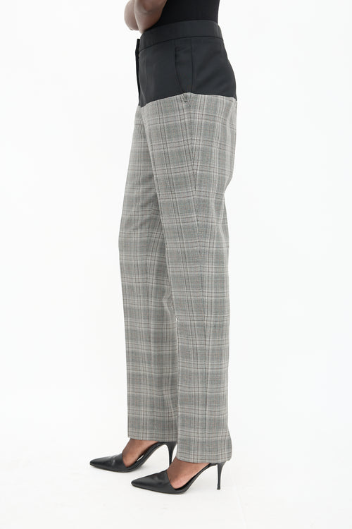 Stella McCartney Wool Glen Check Trouser