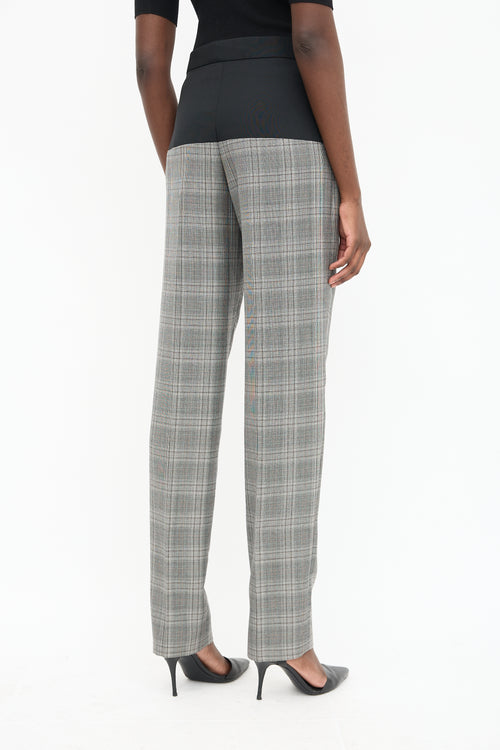 Stella McCartney Wool Glen Check Trouser