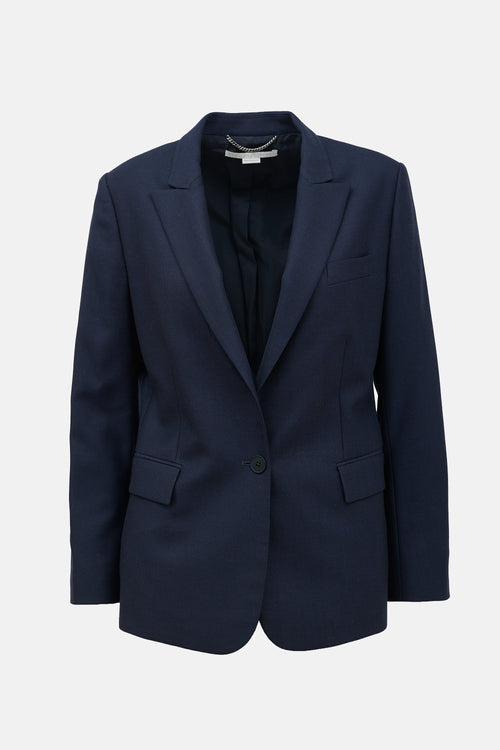Stella McCartney Wool Peak Lapel Blazer
