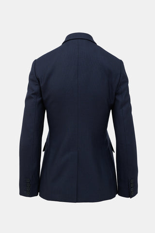 Stella McCartney Wool Peak Lapel Blazer