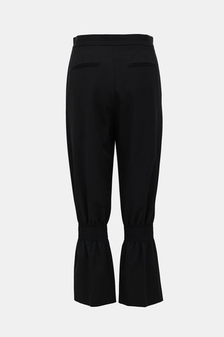 Stella McCartney Wool Smocked Pant