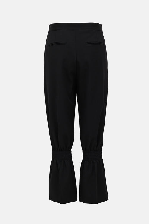 Stella McCartney Wool Smocked Pant