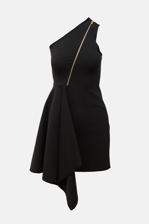 Stella McCartney Asymmetric One Shoulder Dress