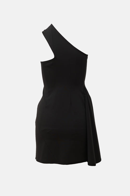 Stella McCartney Asymmetric One Shoulder Dress