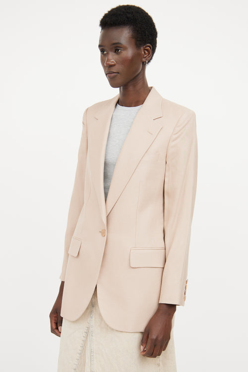 Stella McCartney Beige Three Pocket Blazer