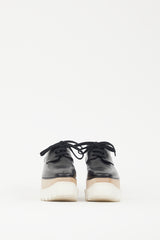 Stella McCartney Black & Beige Elyse Platform Derby