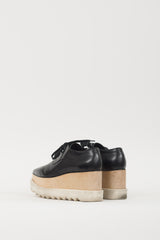 Stella McCartney Black & White Elyse Platform Sneaker
