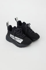 Stella McCartney Black & Silver Farga Chunky Sneaker