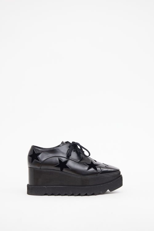 Stella McCartney Black Elyse Oxford